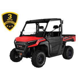 AODES WORKCROSS 650-3 EPS MOTOVISUREIGIS Raudonas