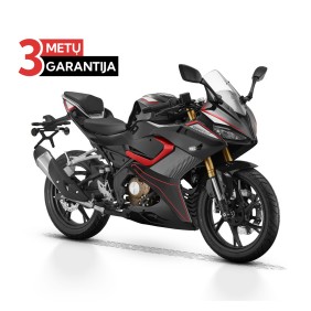 QJMOTOR SRK 125R JUODA/RAUDONA