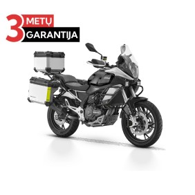 QJMOTOR SRT 600S SU DAIKTADĖŽĖMIS JUODA/SIDABRINĖ PILKA QJMOTOR SRT 600S SU DAIKTADĖŽĖMIS JUODA/SIDABRINĖ PILKA