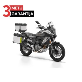 QJMOTOR SRT 600 SX SU DAIKTADĖŽĖMIS JUODA/SIDABRINĖ PILKA QJMOTOR SRT 600 SX SU DAIKTADĖŽĖMIS JUODA/SIDABRINĖ PILKA