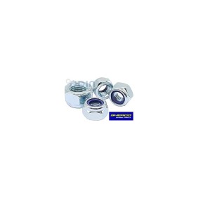 Savaime fiksuojanti M8 veržlė (su nailono įvoriu) Savaime fiksuojanti M8 veržlė (su nailono įvoriu)