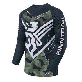 MARŠKINĖLIAI FINNTRAIL CAMO ARMY