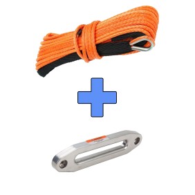 SINTETINIS GERVĖS LYNAS + KREIPIANČIOJI 6mm x 15m
