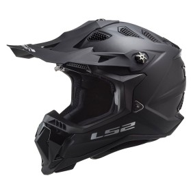 ŠALMAS LS2 MX700 SUBVERTER EVO II NOIR – JUODA SPALVA