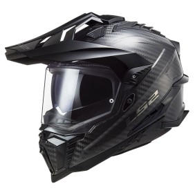ŠALMAS LS2 MX701 C EXPLORER SOLID – BLIZGUS KARBONAS
