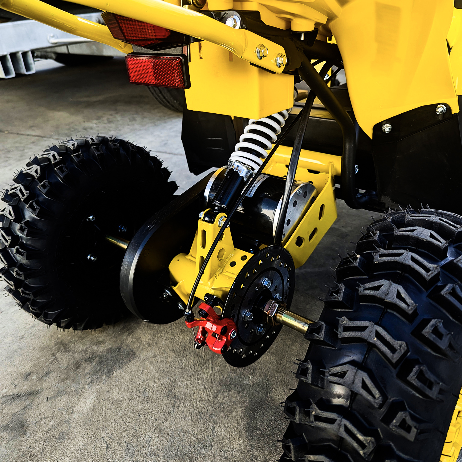 VAIKIŠKAS ELEKTRINIS KETURRATIS AFH JUMPY 1200 RAUDONAS