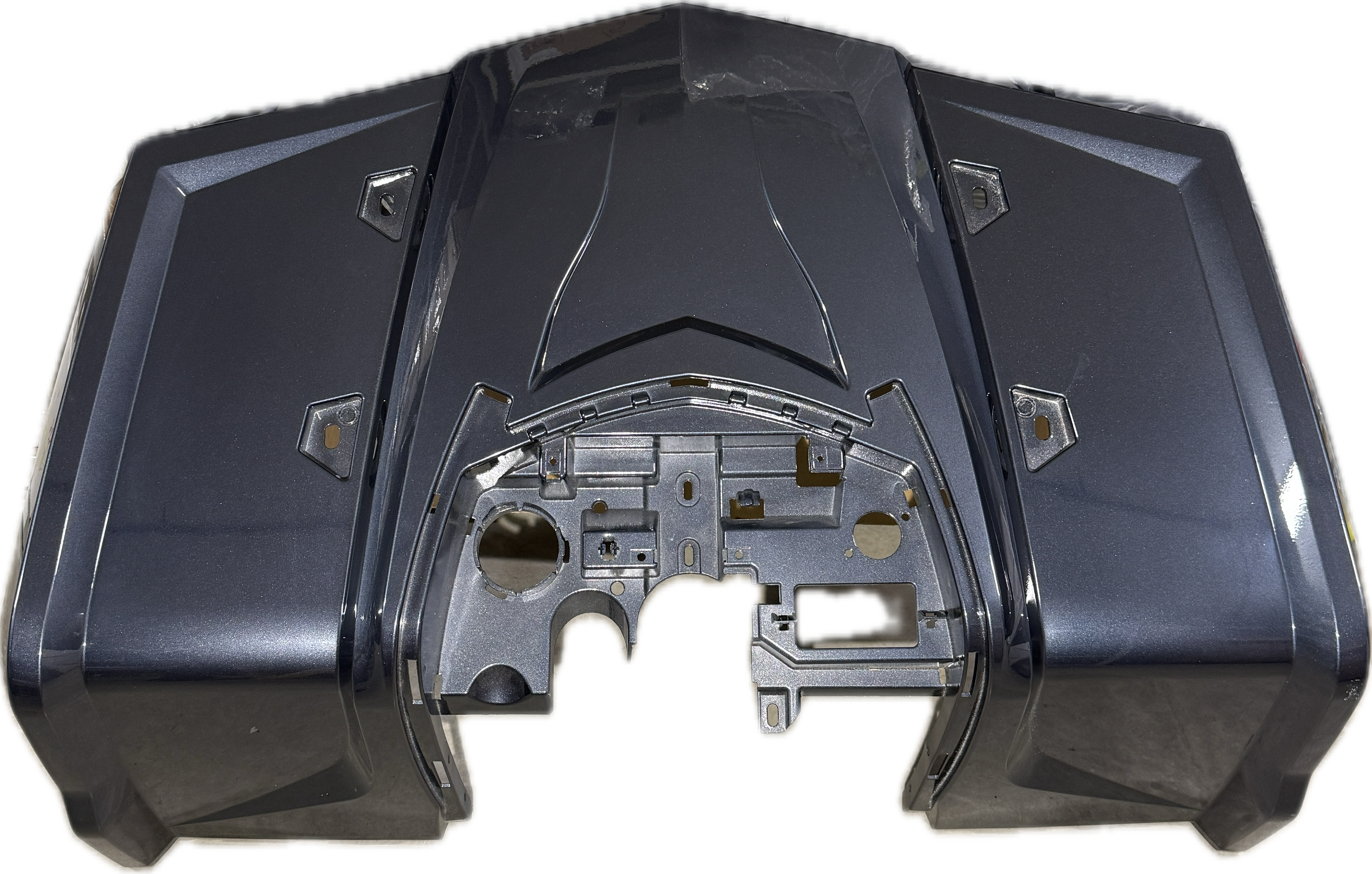 AODES / UPMOTO 650/850/1000 Priekinis plastikas (Fenderis, pilkas Cyber Grey) 17010202780