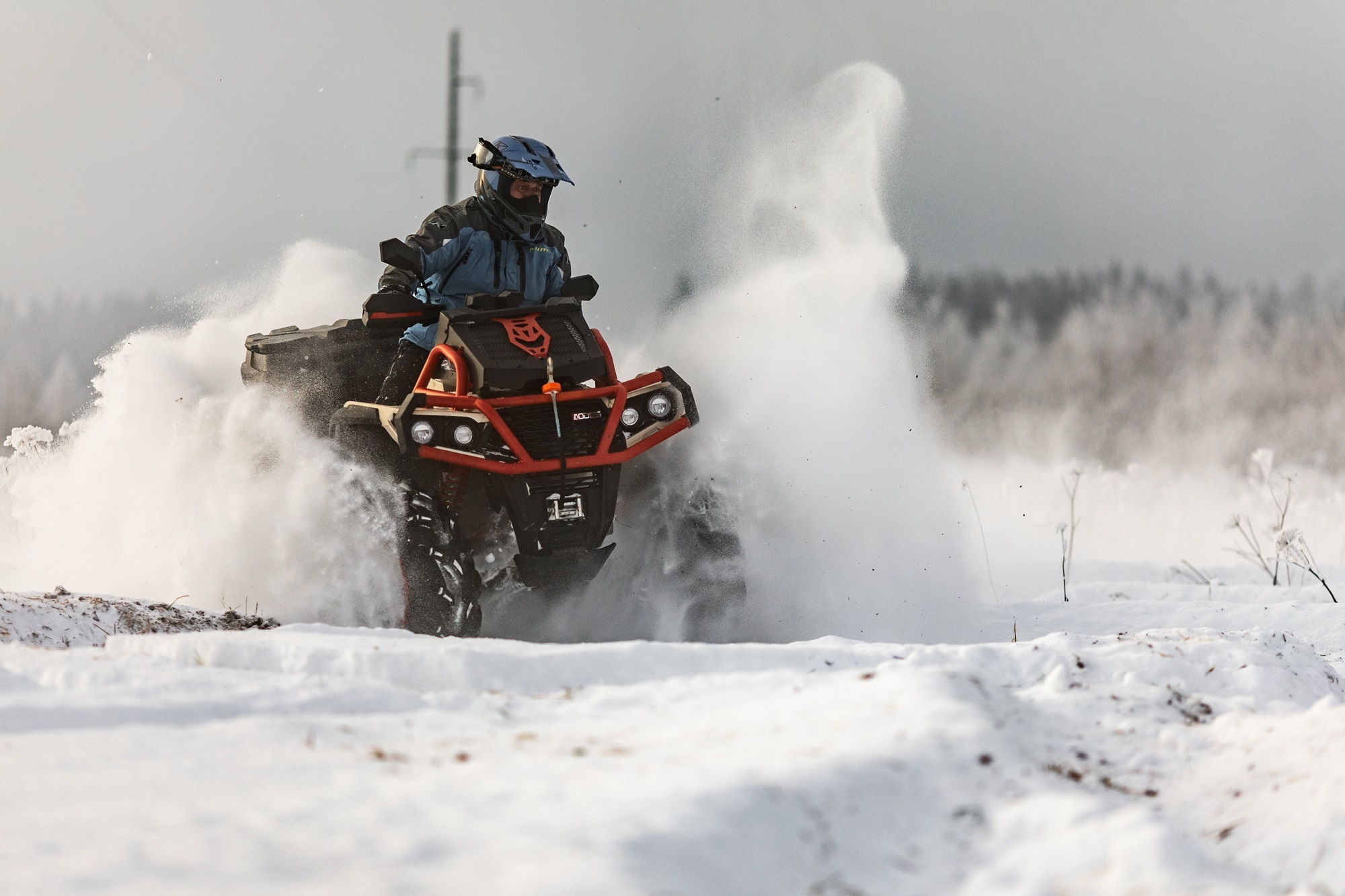AODES Pathcross 1000S MUD PRO EPS V-Twin T3b KETURRATIS Pilkas/Geltonas