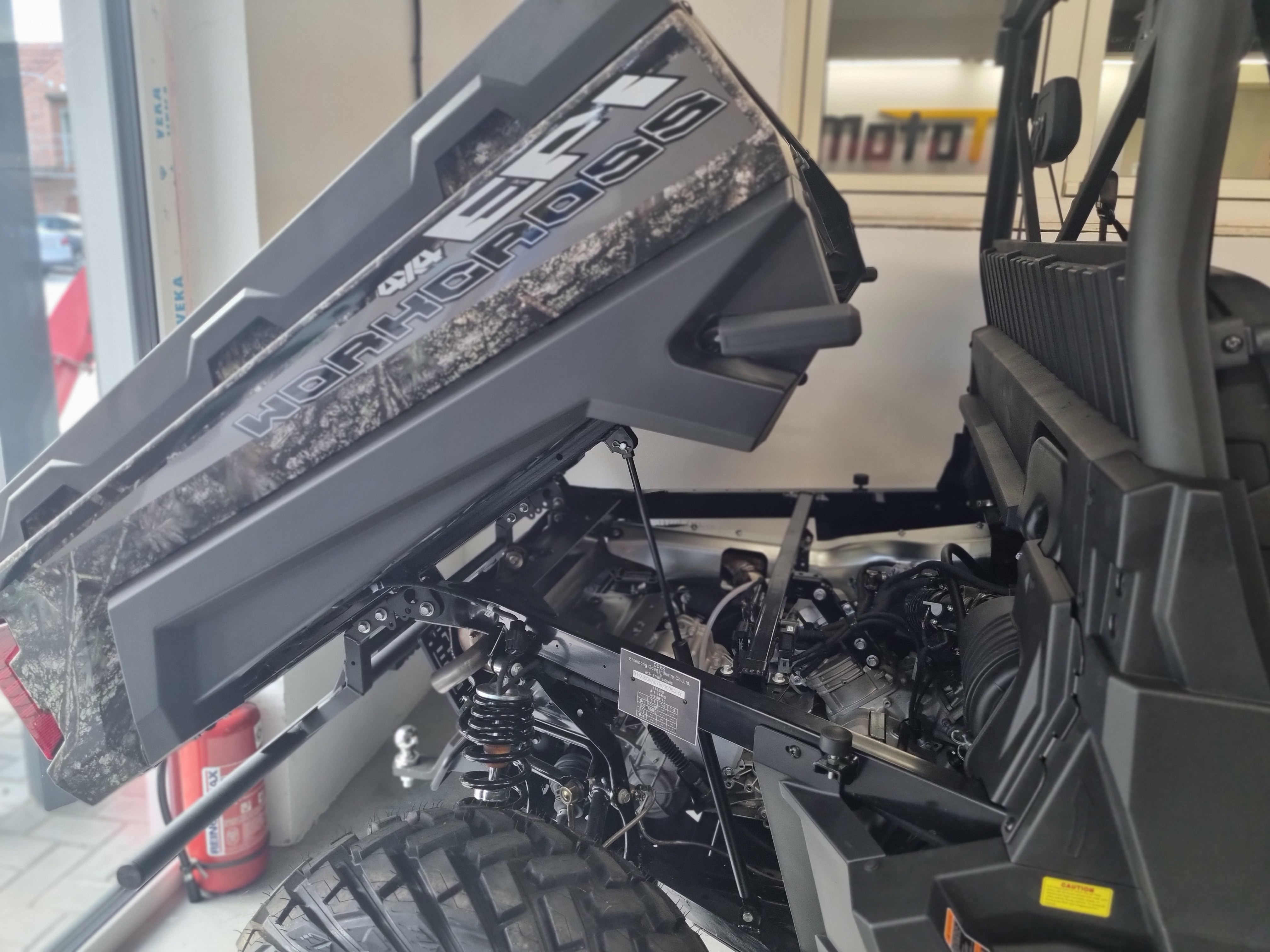 AODES WORKCROSS 650-3 EPS MOTOVISUREIGIS Šviesiai Rudas
