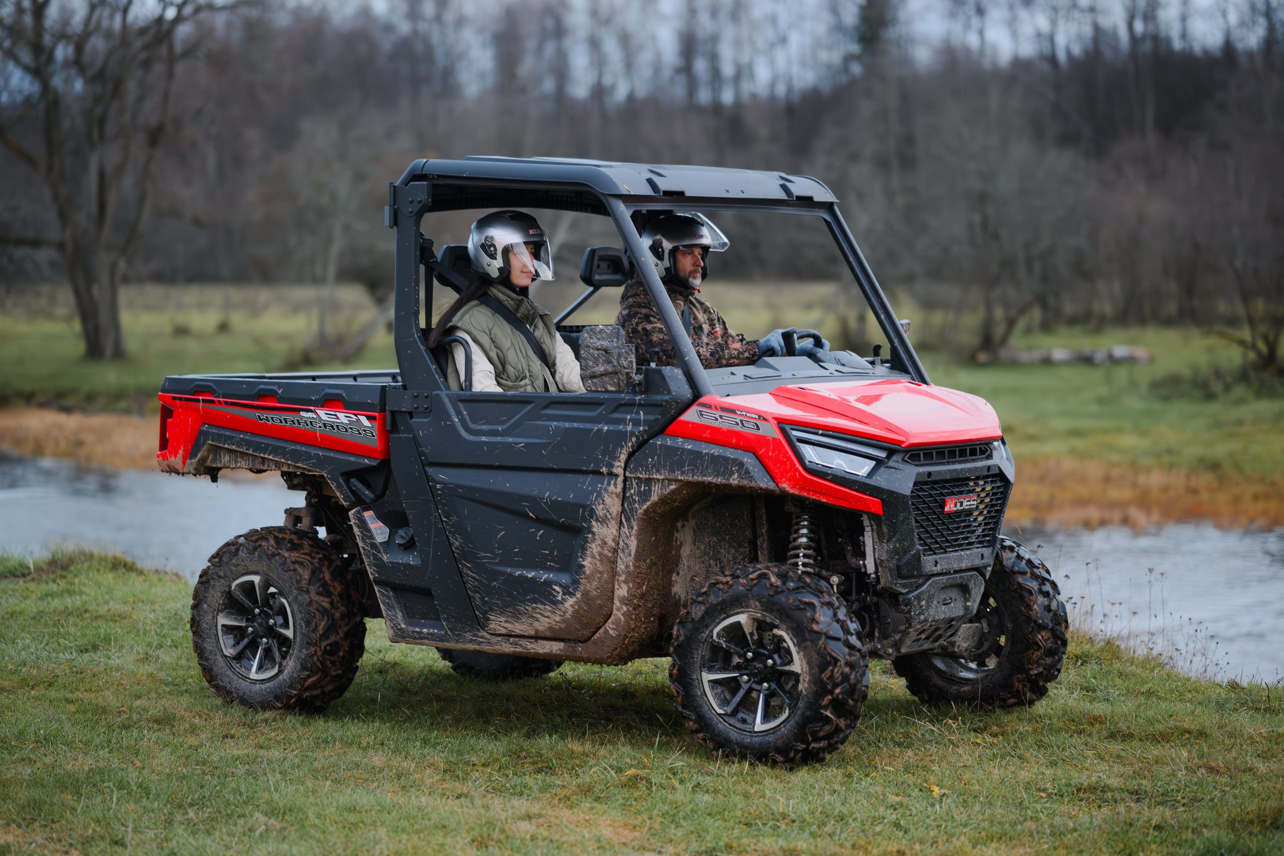 AODES WORKCROSS 1000-3 HVAC EPS MOTOVISUREIGIS Šviesiai rudas
