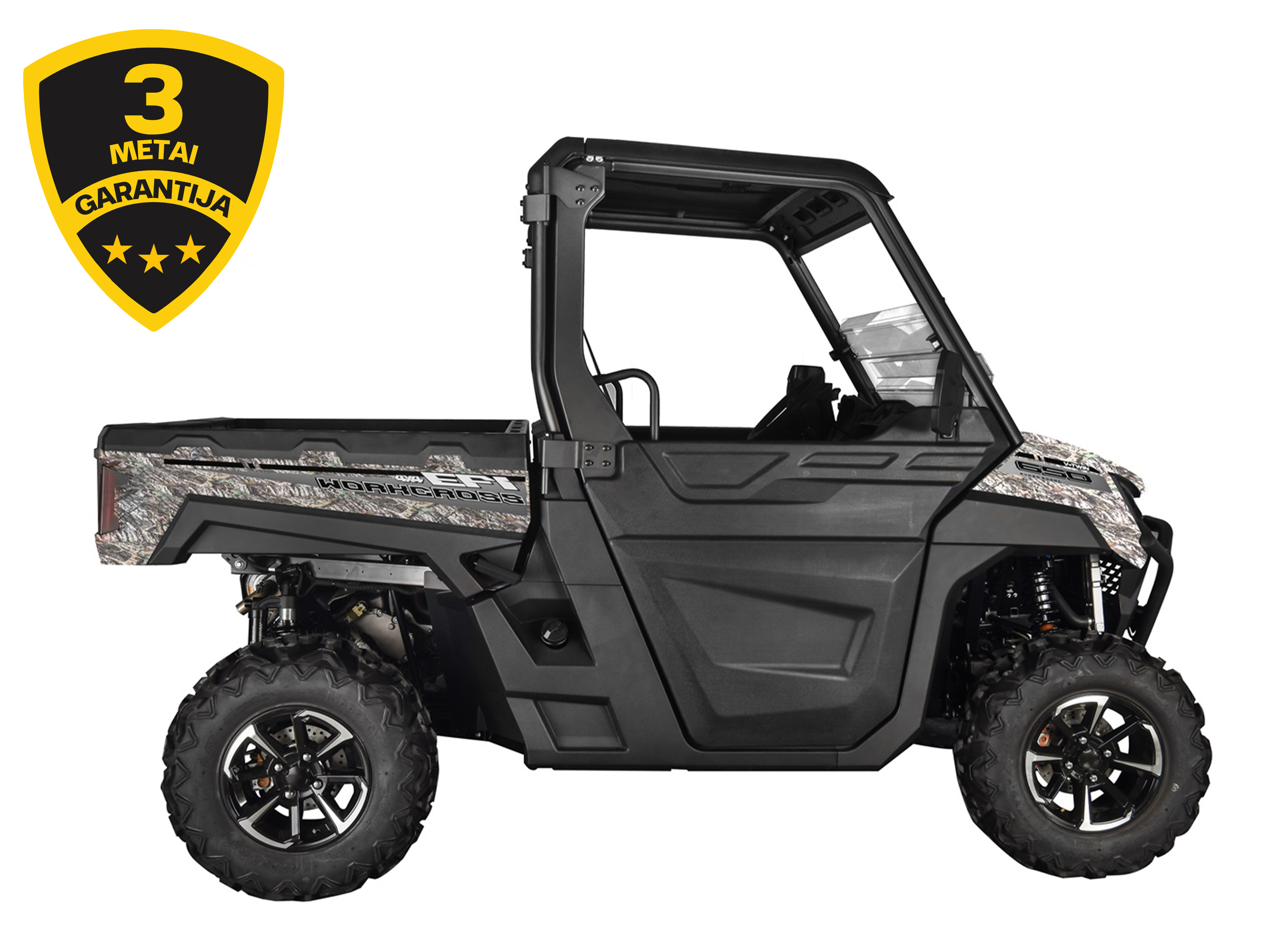 AODES WORKCROSS 650-3 EPS MOTOVISUREIGIS Kamufliažinis