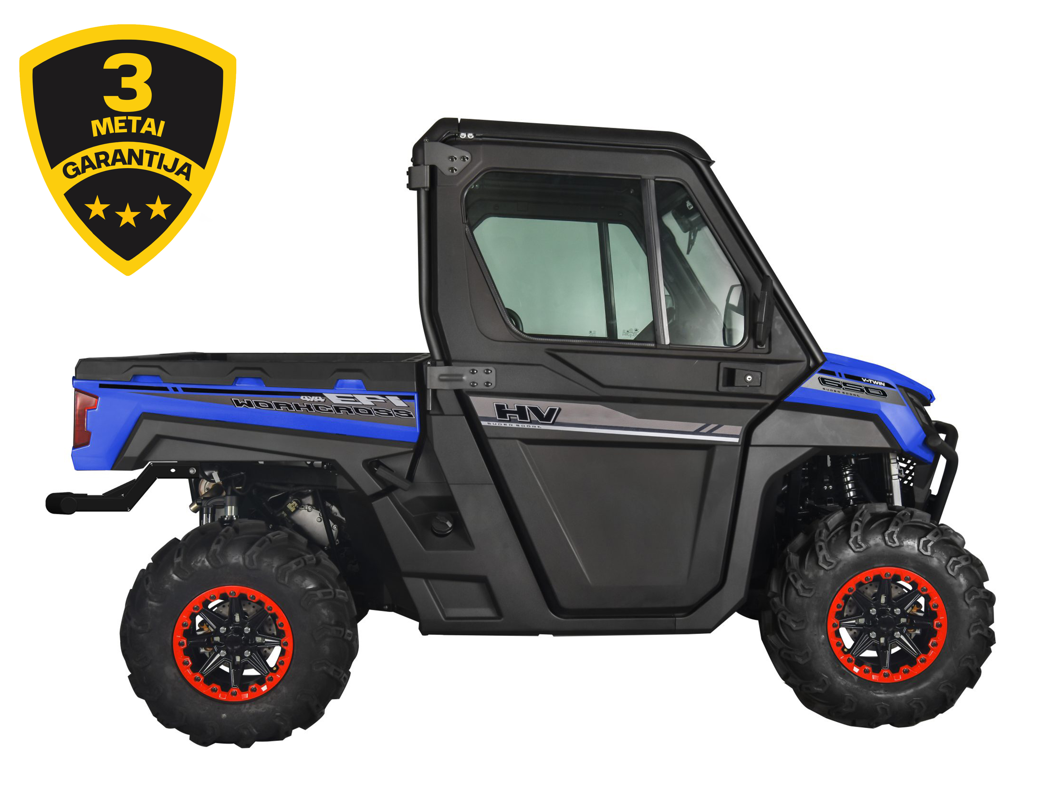 AODES WORKCROSS 650-3 HVAC EPS MOTOVISUREIGIS Mėlynas