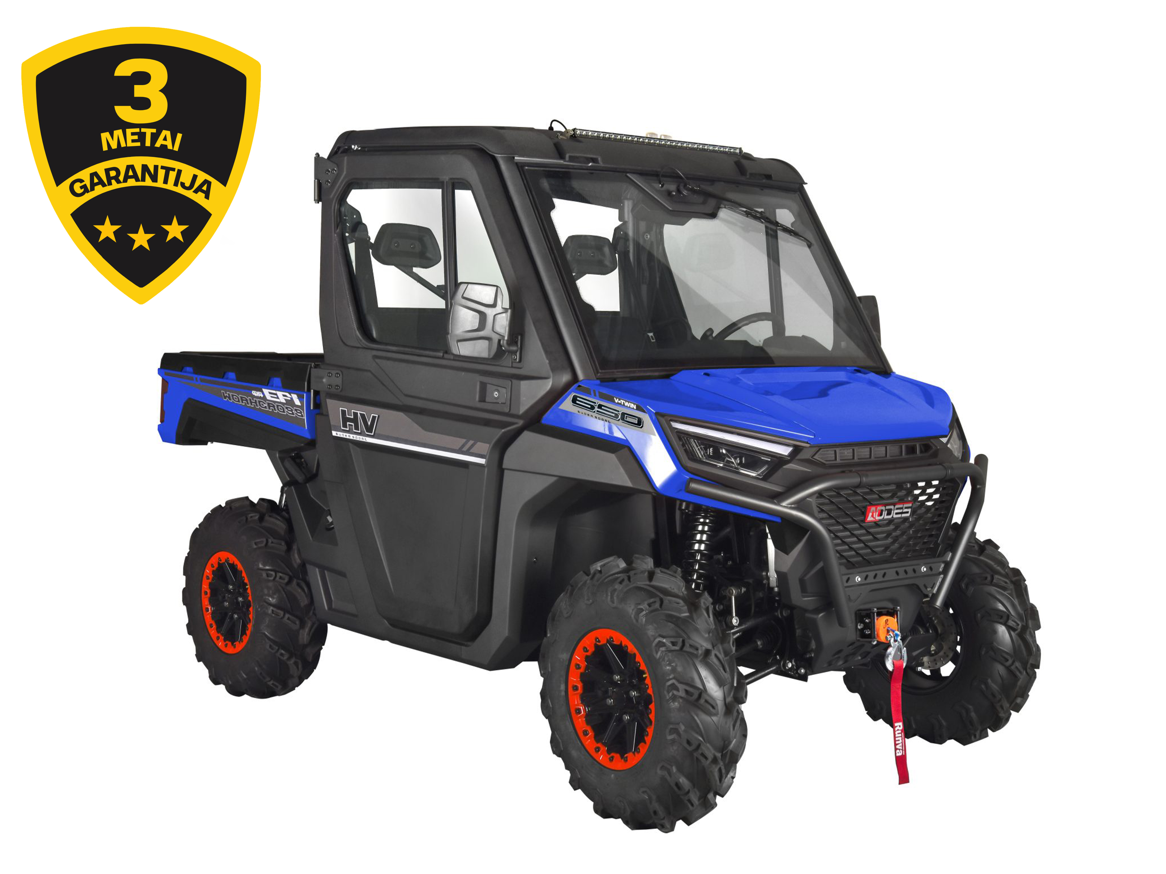 AODES WORKCROSS 650-3 HVAC EPS MOTOVISUREIGIS Mėlynas
