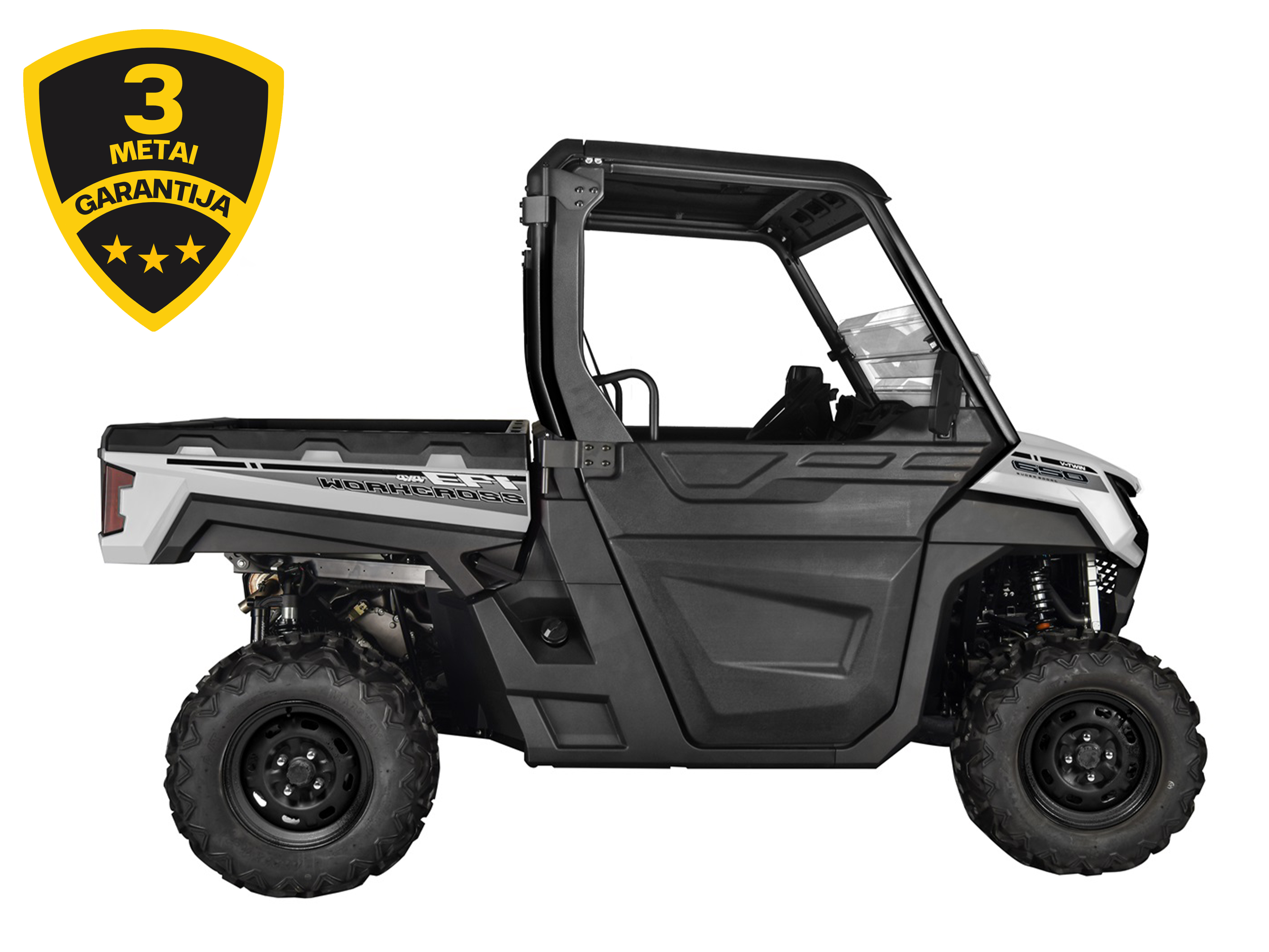 AODES WORKCROSS 650-3 EPS MOTOVISUREIGIS Sidabrinis