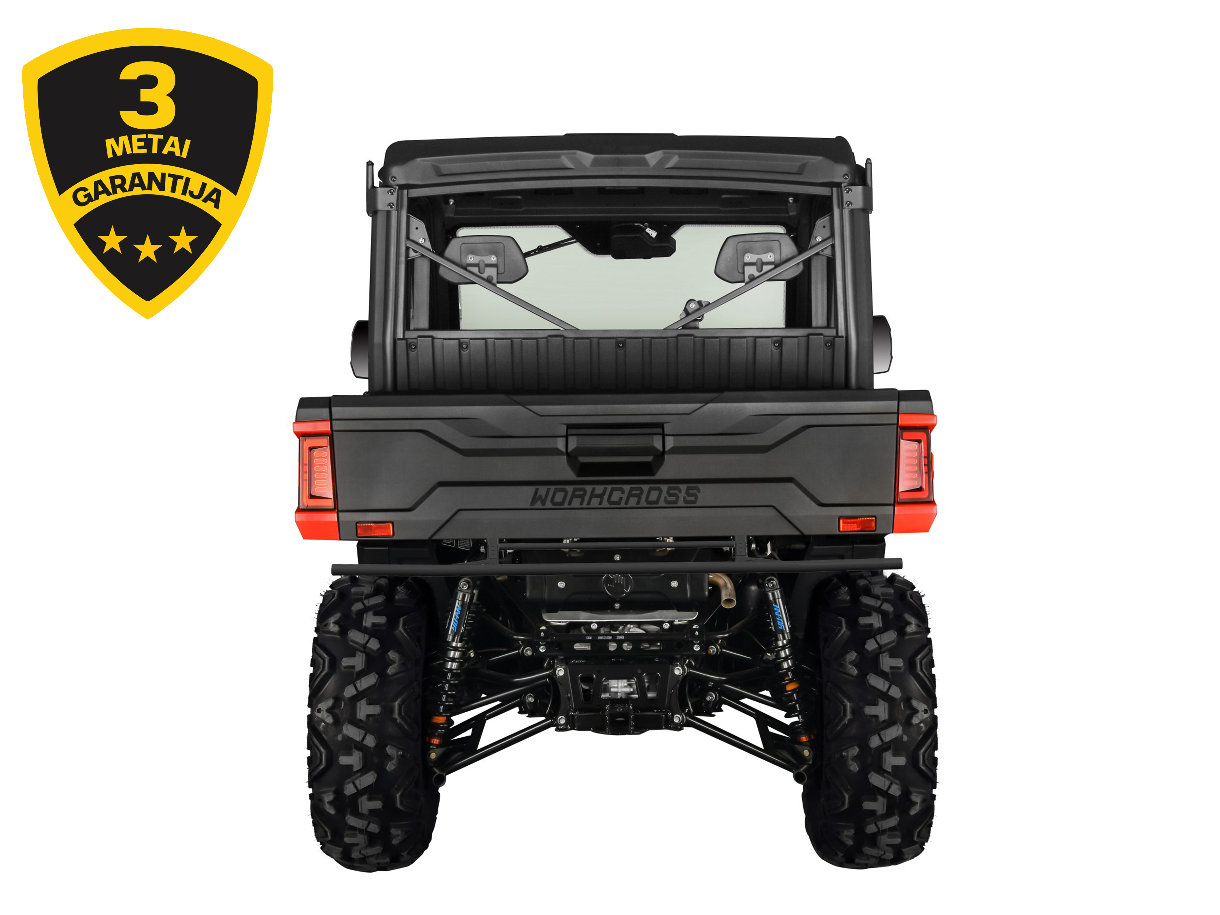 AODES WORKCROSS 1000-3 HVAC EPS MOTOVISUREIGIS Raudonas