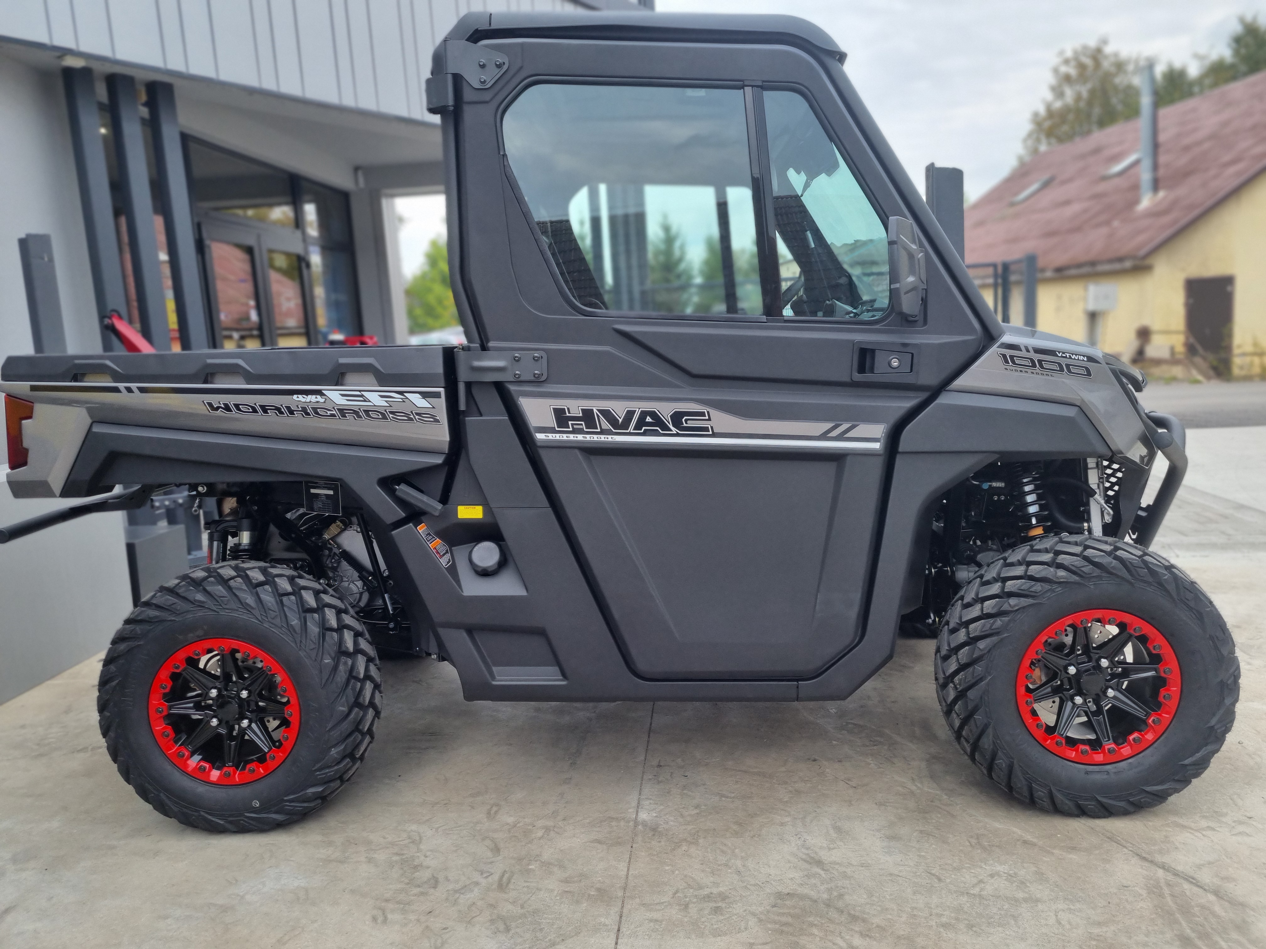AODES WORKCROSS 650-3 HVAC EPS MOTOVISUREIGIS Tamsiai pilkas