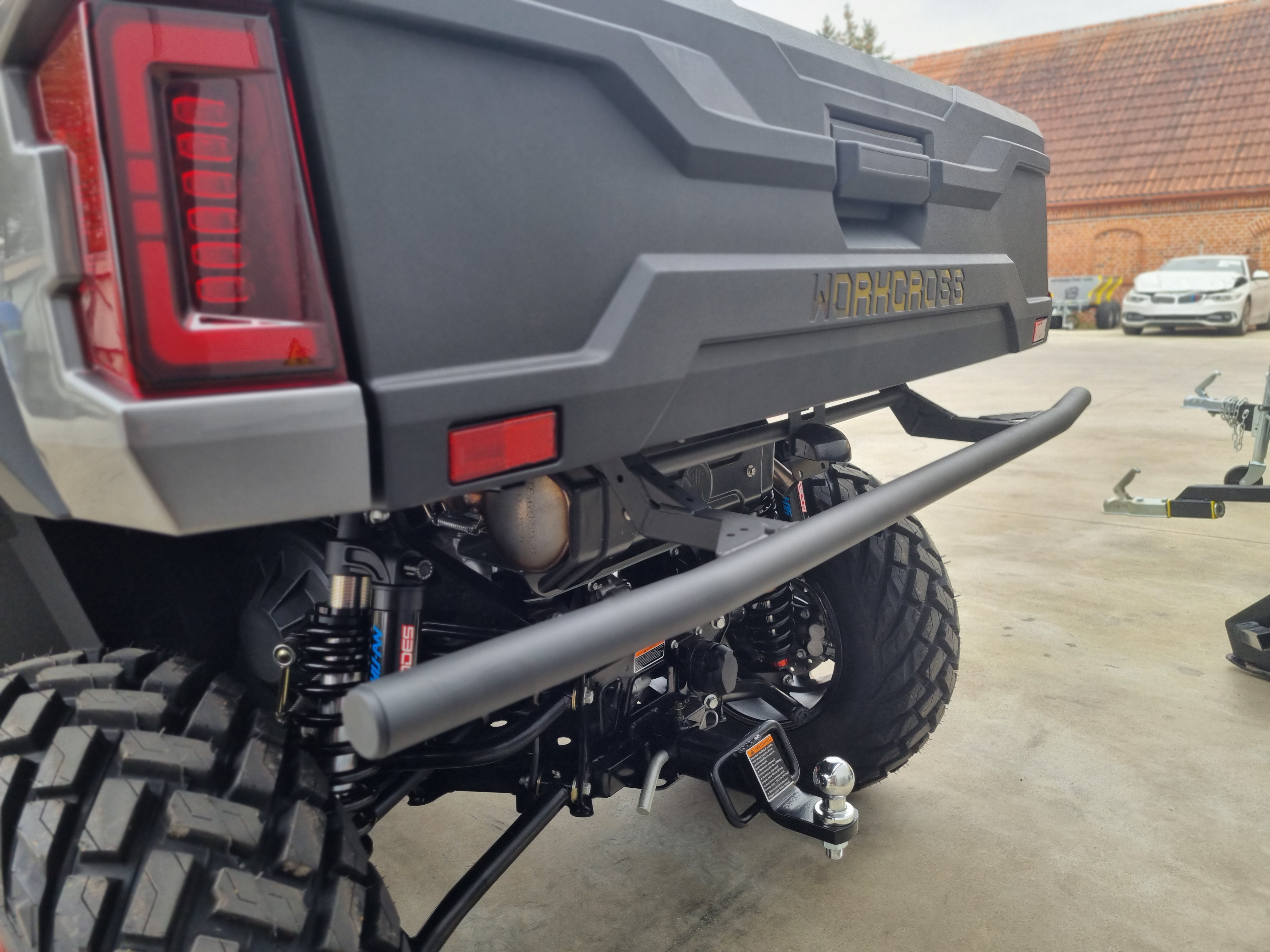AODES WORKCROSS 650-3 HVAC EPS MOTOVISUREIGIS Mėlynas