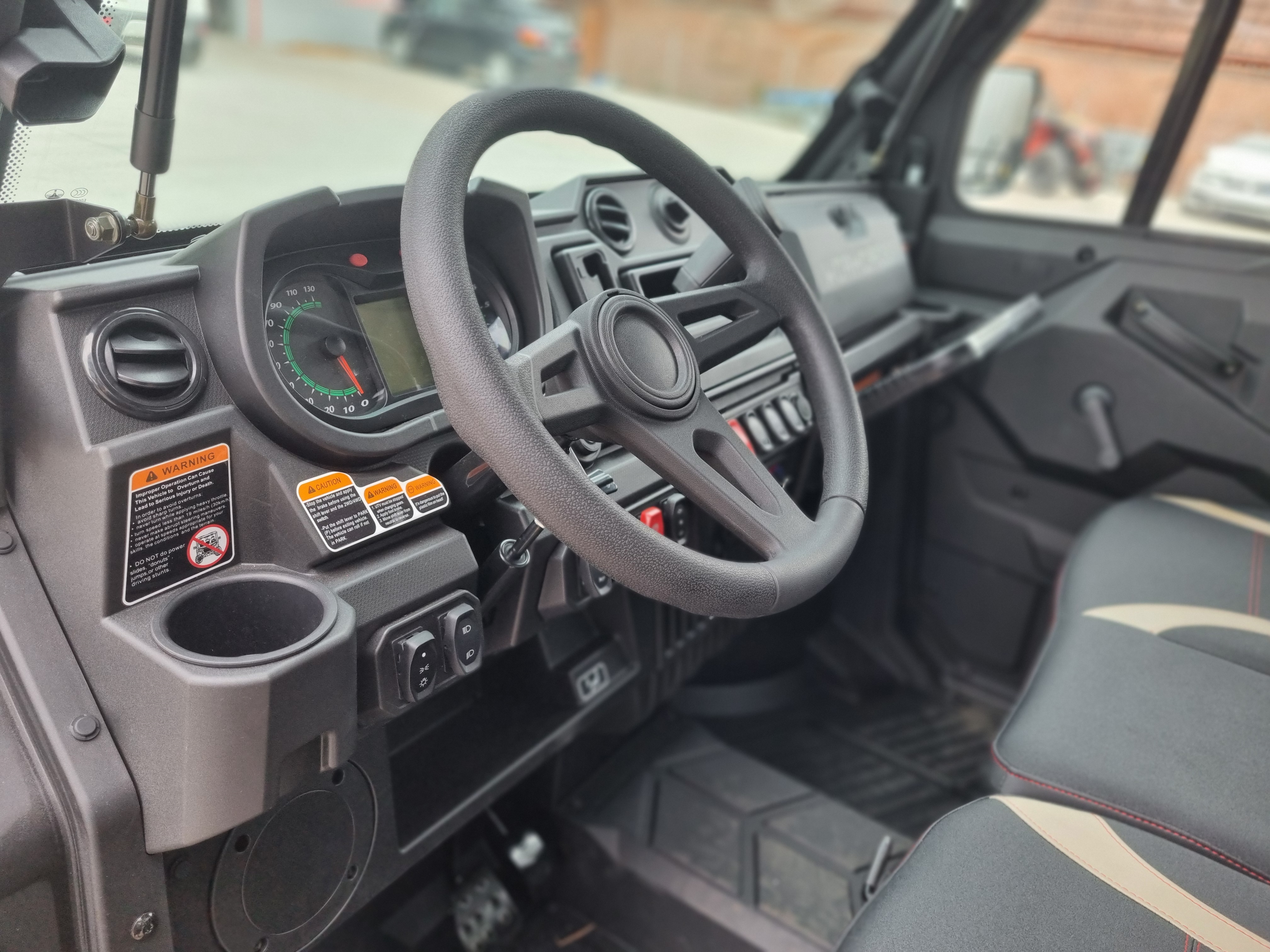 AODES WORKCROSS 1000-3 HVAC EPS MOTOVISUREIGIS Šviesiai rudas