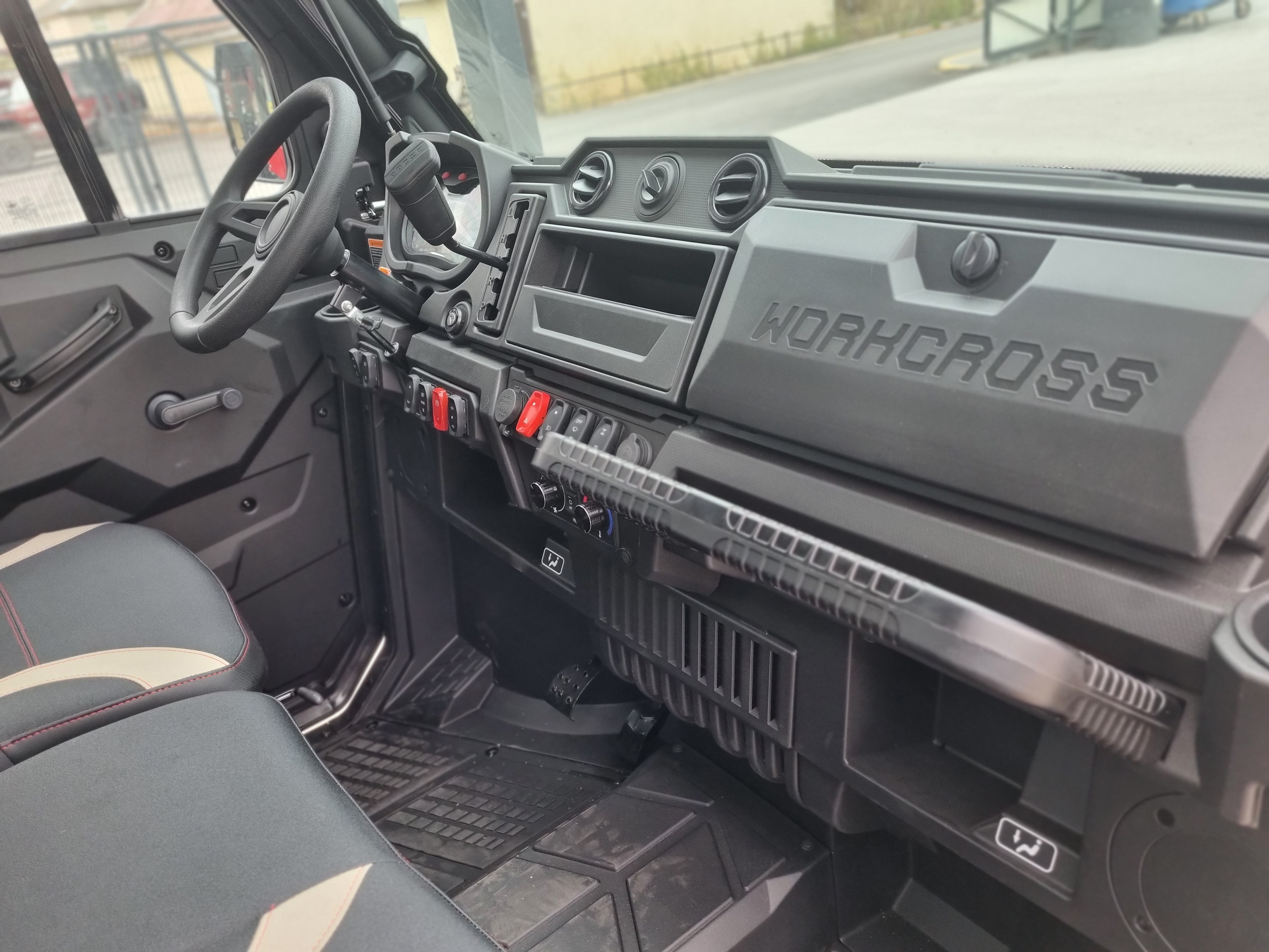 AODES WORKCROSS 1000-3 HVAC EPS MOTOVISUREIGIS Mėlynas