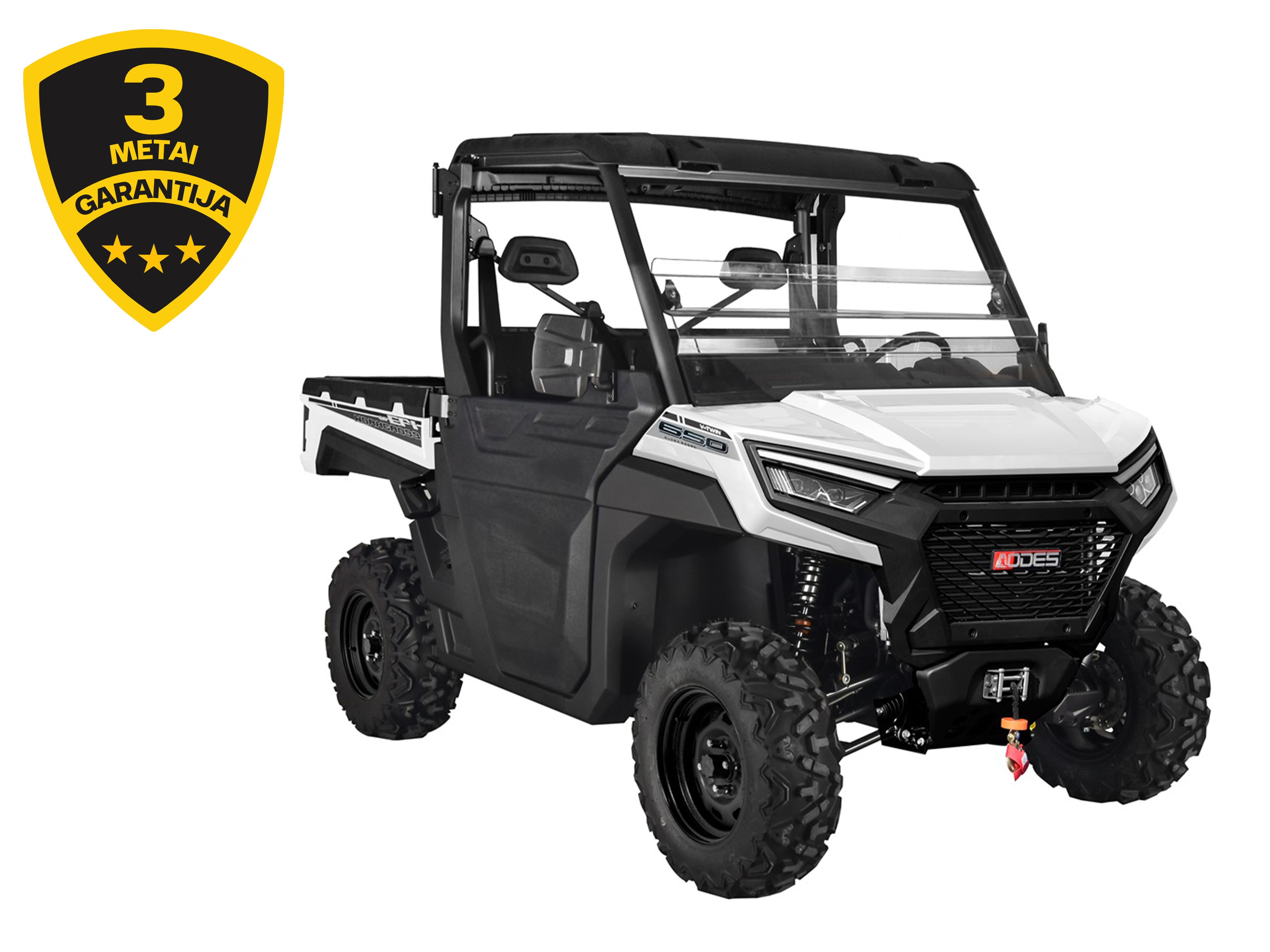 AODES WORKCROSS 650-3 EPS MOTOVISUREIGIS Baltas