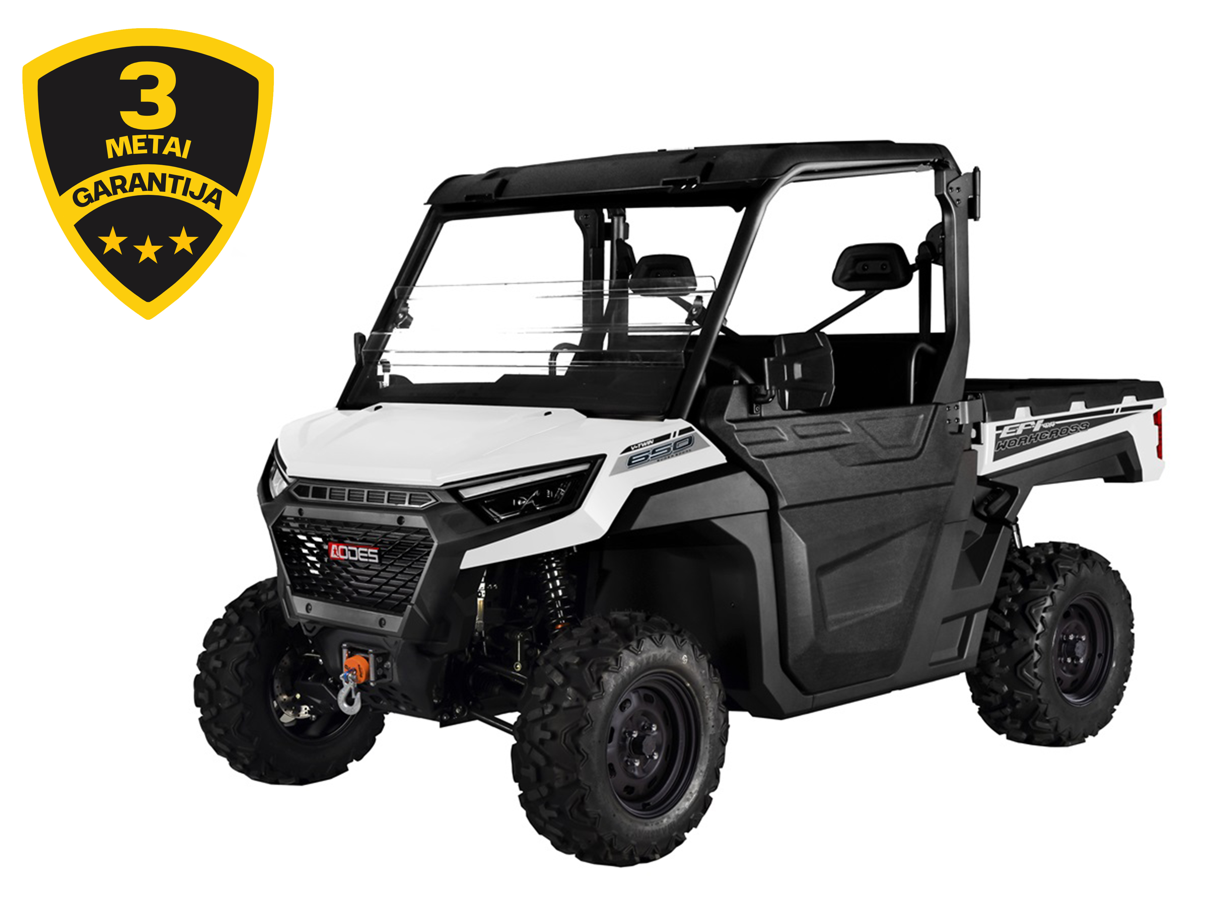 AODES WORKCROSS 650-3 EPS MOTOVISUREIGIS Baltas