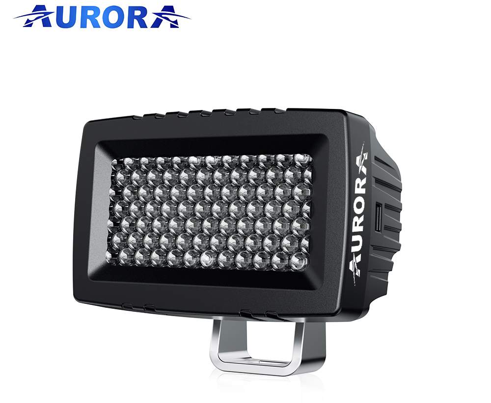 AURORA LED ŽIBINTAS 2 PLATAUS SPINDULIO (7,2cm) 20w