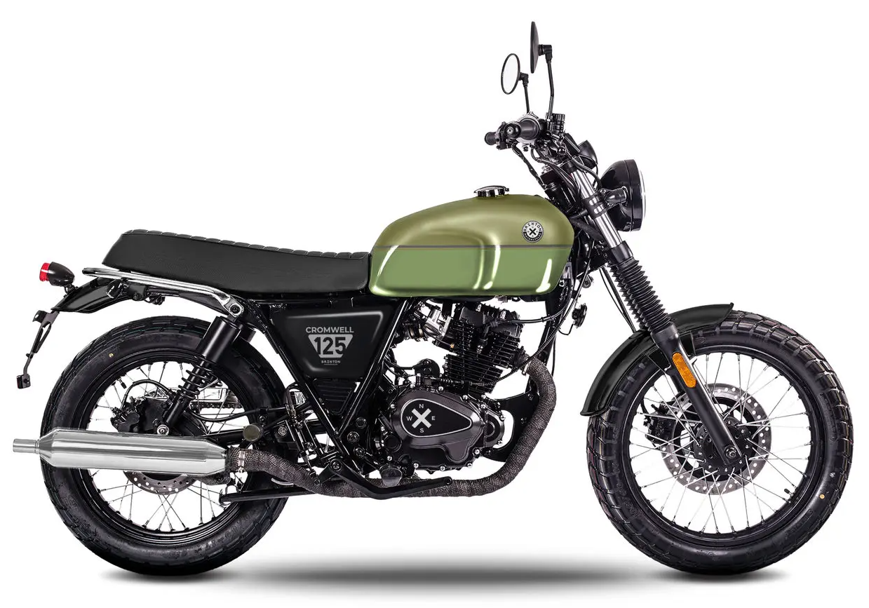 BRIXTON CROMWELL 125 ABS ARMY GREEN EURO 5+