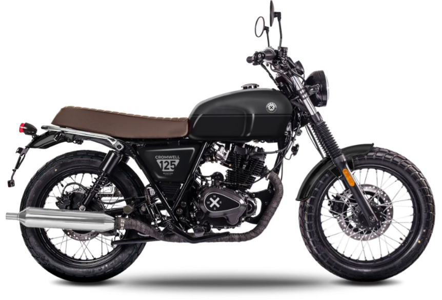 BRIXTON CROMWELL 125 ABS BACKSTAGE BLACK EURO 5+