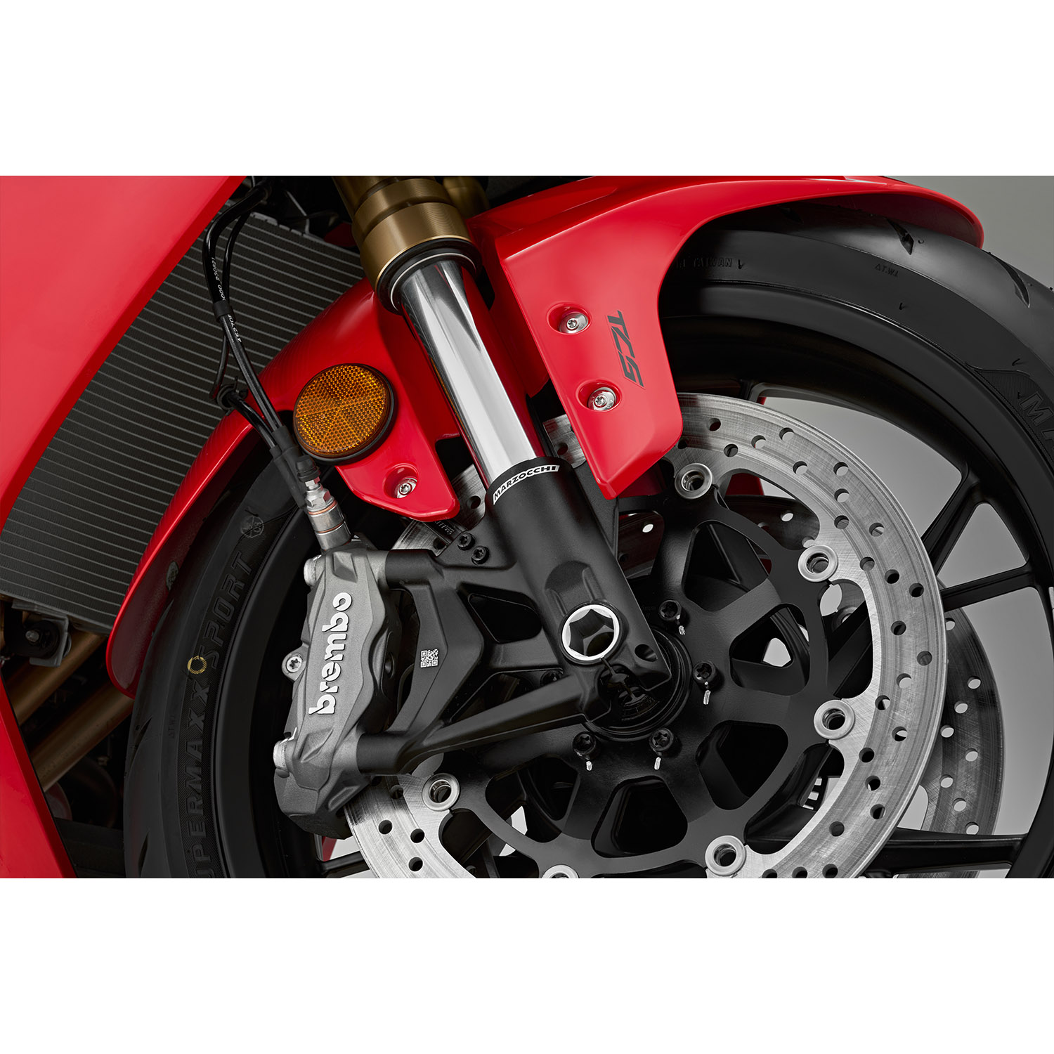 QJMOTOR SRK 800 RR RAUDONA/JUODA