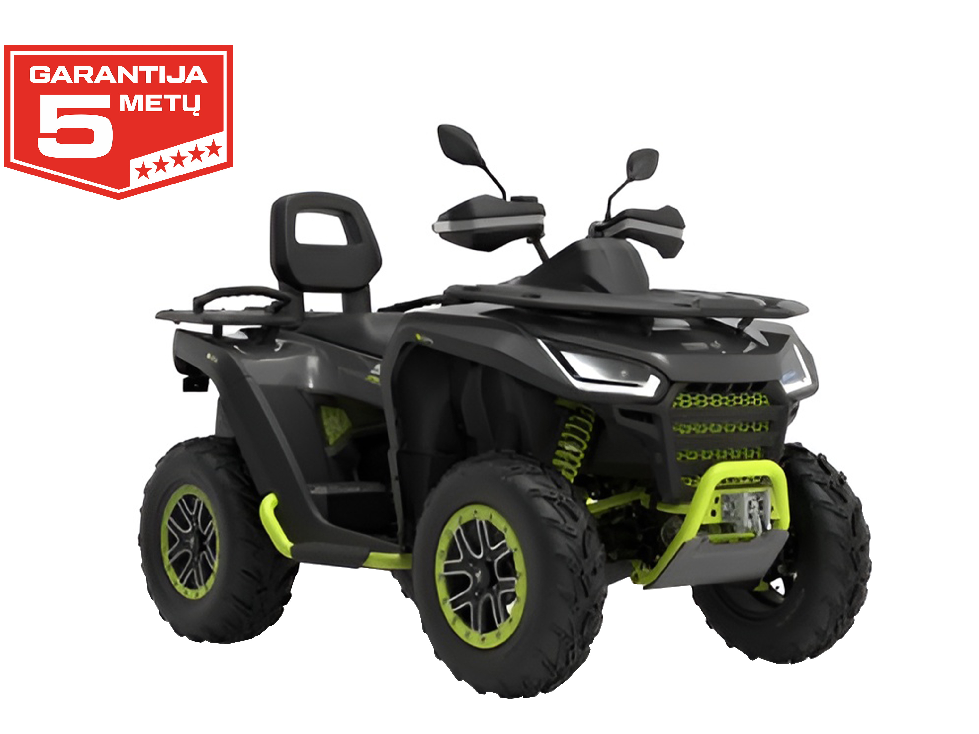 SEGWAY SNARLER AT6 L EPS T3b KETURRATIS JUODAS / ŽALIAS