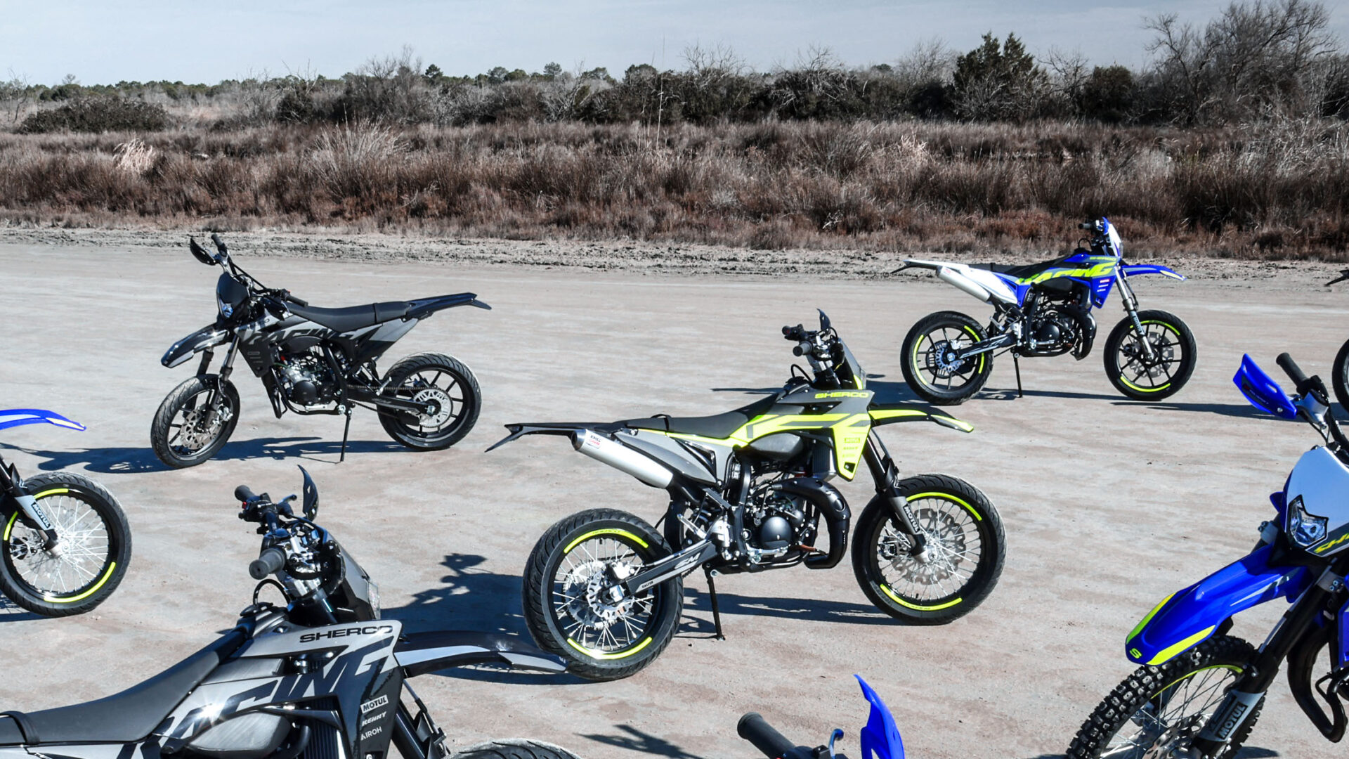 SHERCO 50 SM-R SILVER 2023