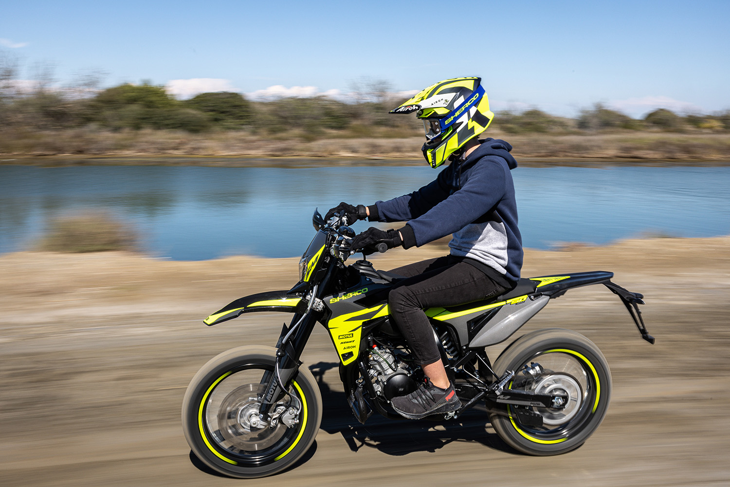SHERCO 50 SM-R SILVER 2023