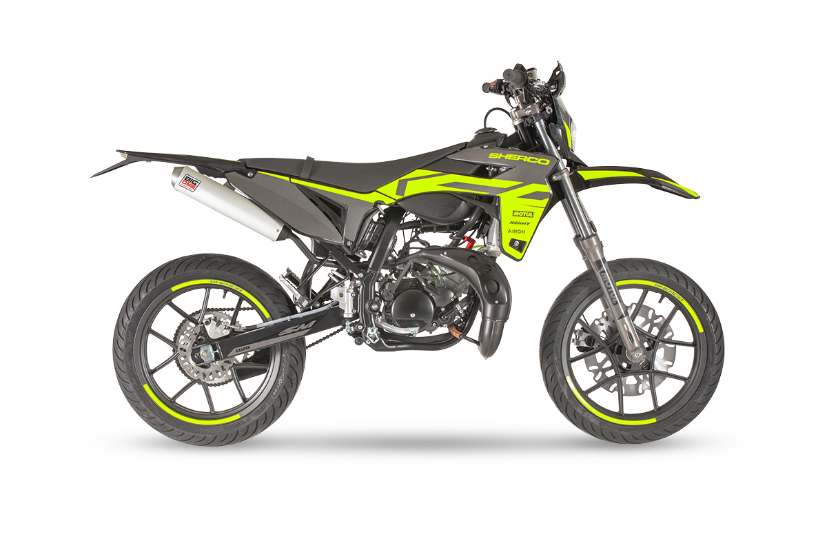 SHERCO 50 SM-R SILVER 2023