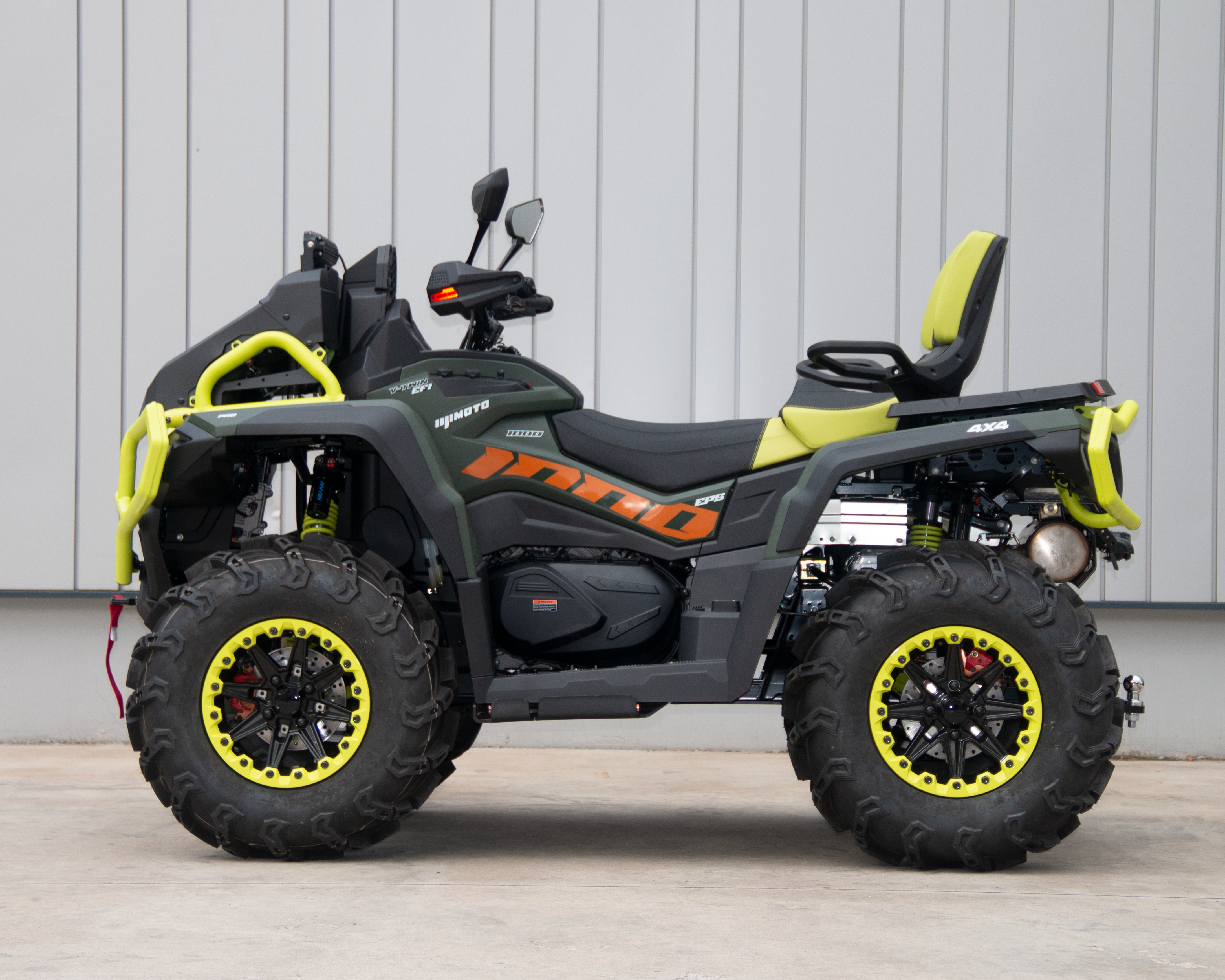 UPMOTO TCROSSER 1000L MUD EPS DARK GREEN NEON