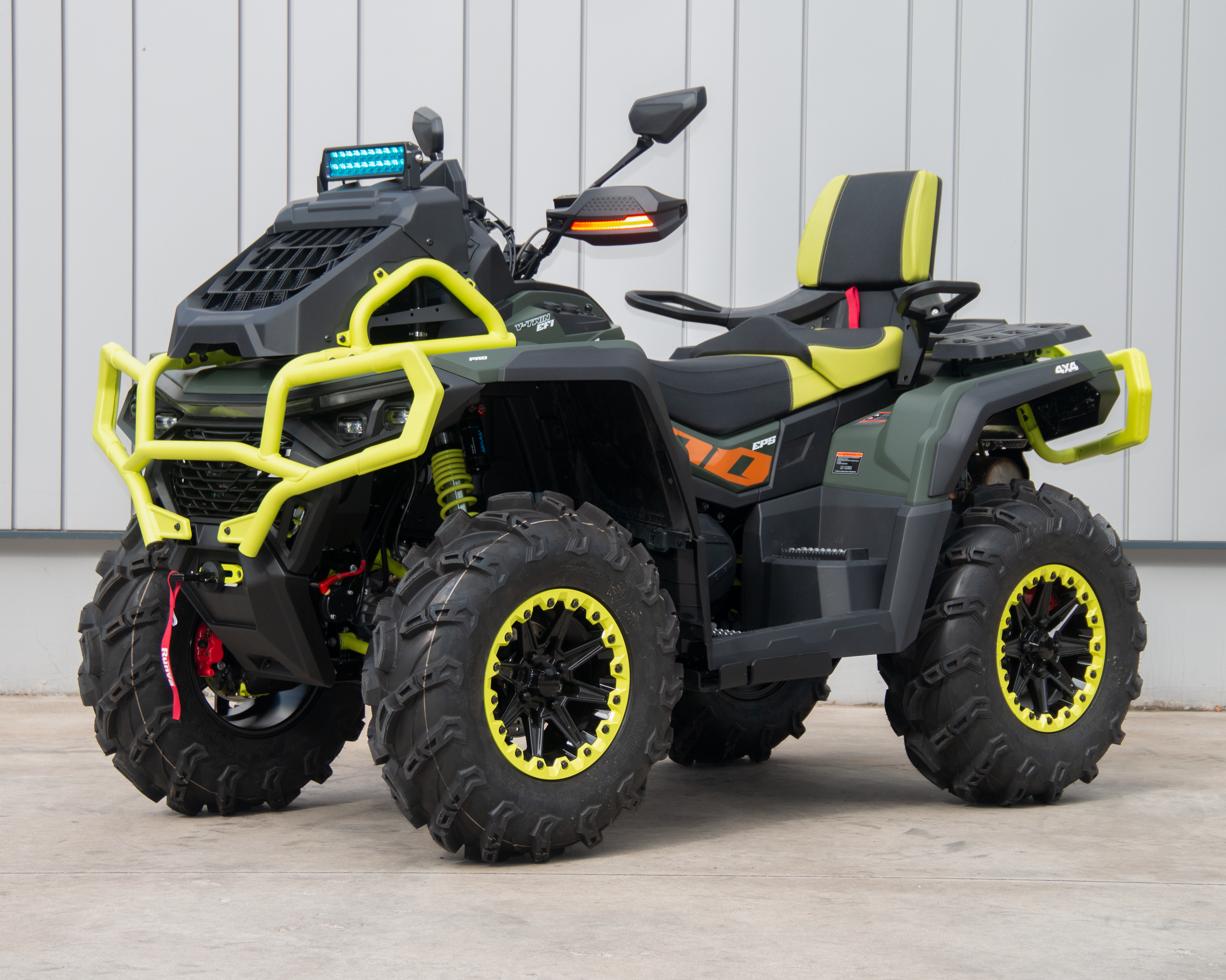 UPMOTO TCROSSER 1000L MUD EPS DARK GREEN NEON