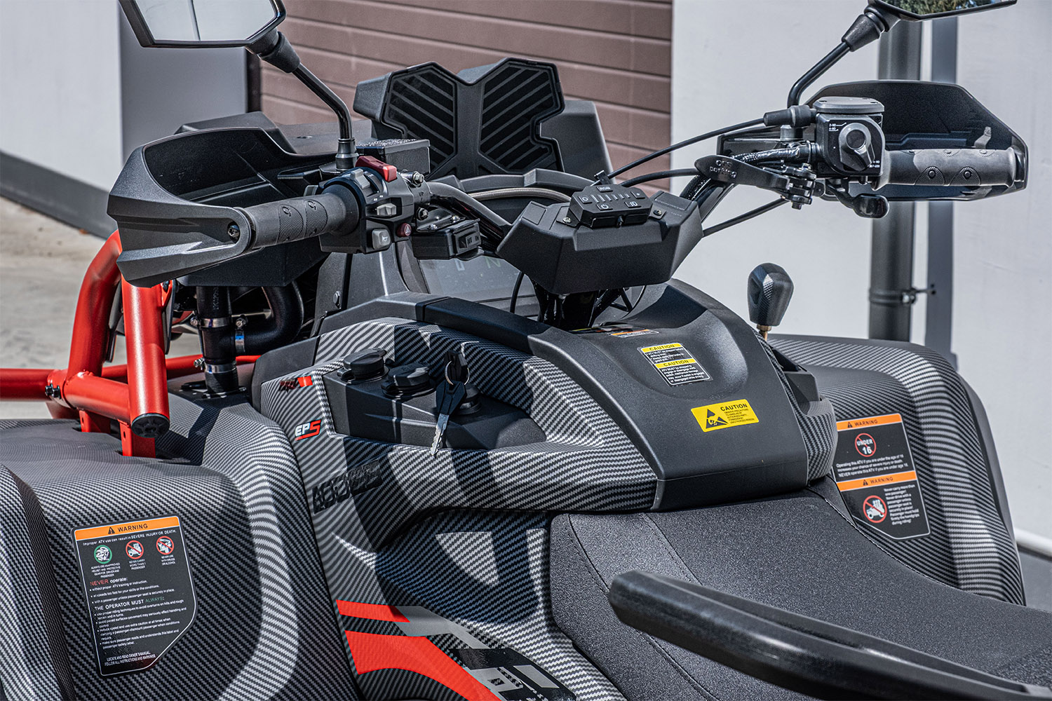 UPMOTO TCROSSER 1000S MUD EPS BLACK CARBON