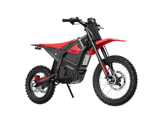 YOZMA IN 10 PRO ELEKTRINIS BEKELĖS MINI MOTOCIKLAS RAUDONAS