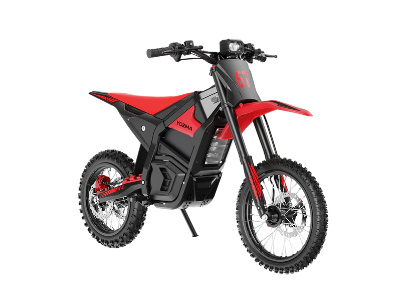 YOZMA IN 10 ELEKTRINIS BEKELĖS MINI MOTOCIKLAS RAUDONAS 