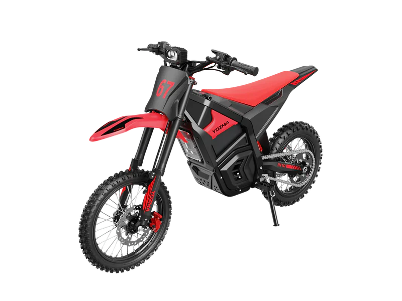 YOZMA IN 10 ELEKTRINIS BEKELĖS MINI MOTOCIKLAS RAUDONAS
