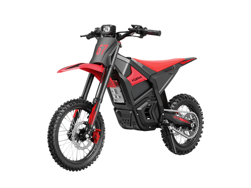 YOZMA IN 10 ELEKTRINIS BEKELĖS MINI MOTOCIKLAS RAUDONAS