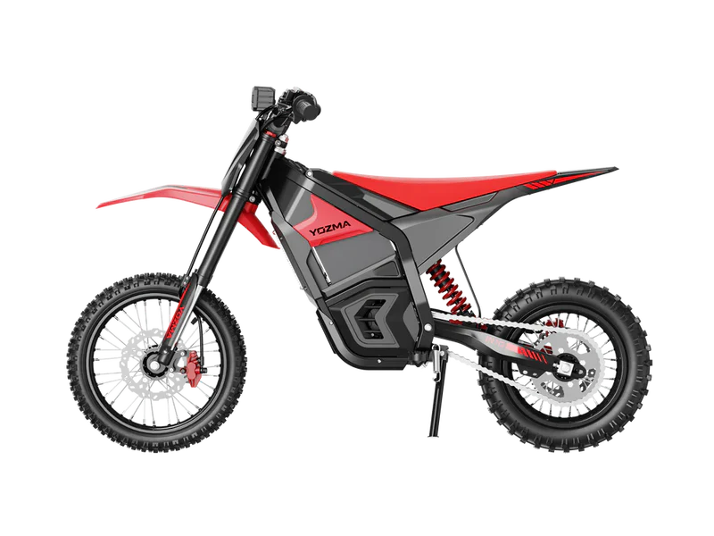 YOZMA IN 10 ELEKTRINIS BEKELĖS MINI MOTOCIKLAS RAUDONAS