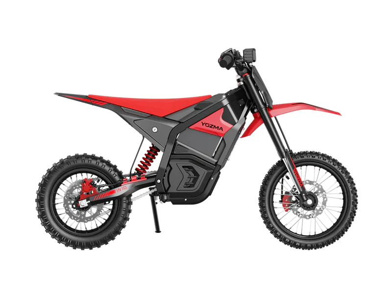 YOZMA IN 10 ELEKTRINIS BEKELĖS MINI MOTOCIKLAS RAUDONAS