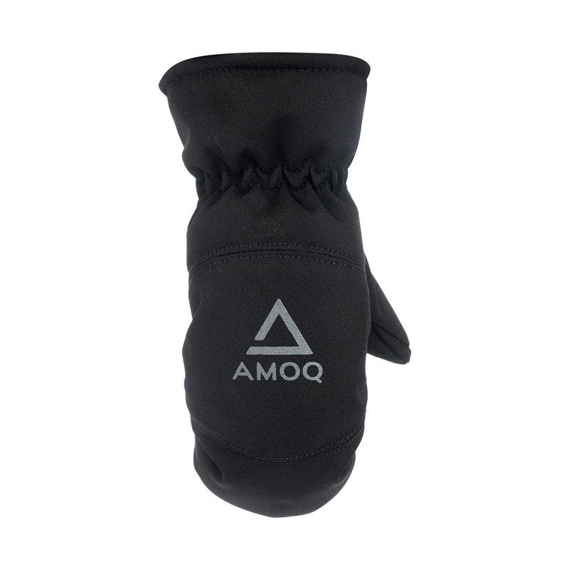  ŽIEMINĖS PIRŠTINĖS AMOQ MINI MITTEN VAIKAMS JUODOS