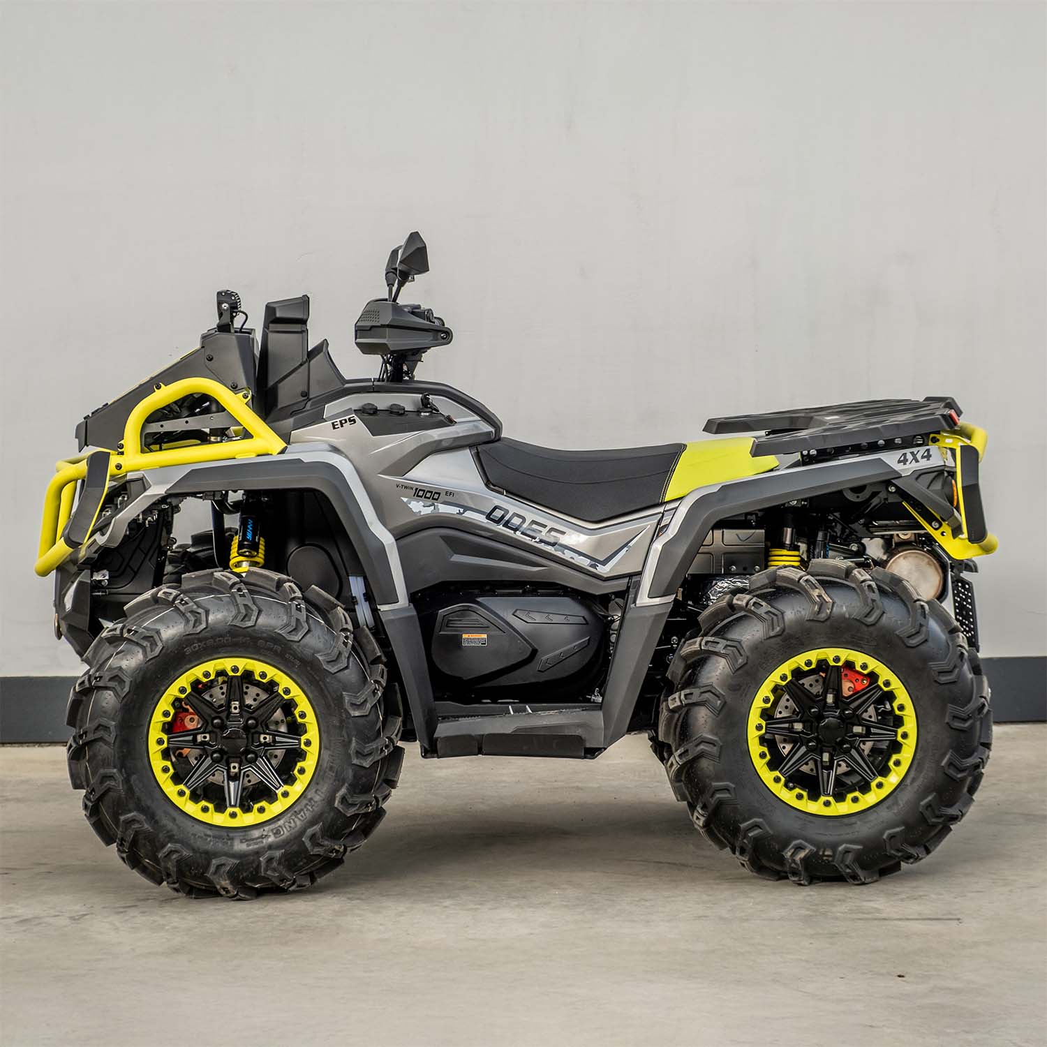 AODES Pathcross 1000S MUD PRO EPS V-Twin T3b KETURRATIS Pilkas/Geltonas