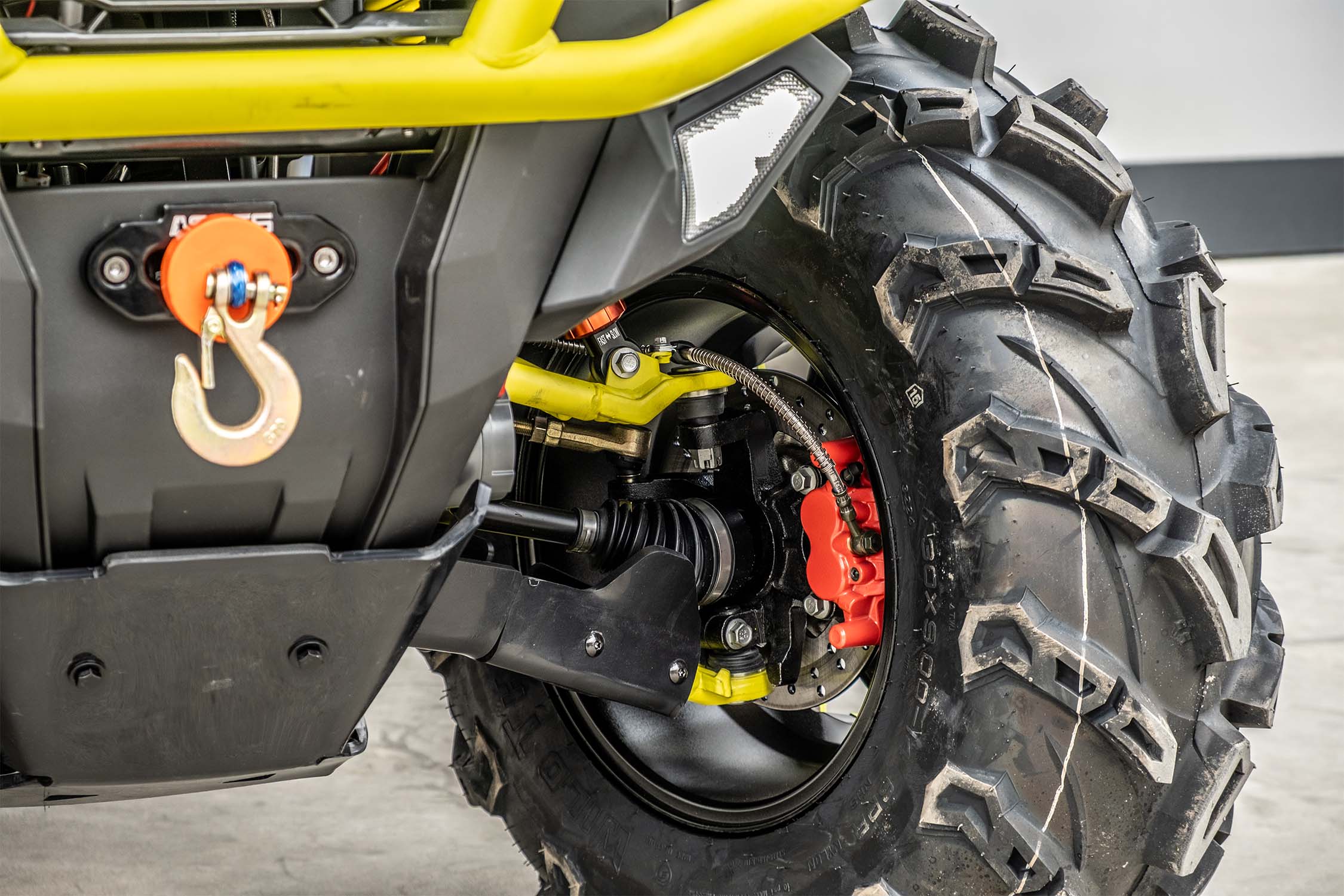 AODES Pathcross 1000S MUD PRO EPS V-Twin T3b KETURRATIS Pilkas/Geltonas