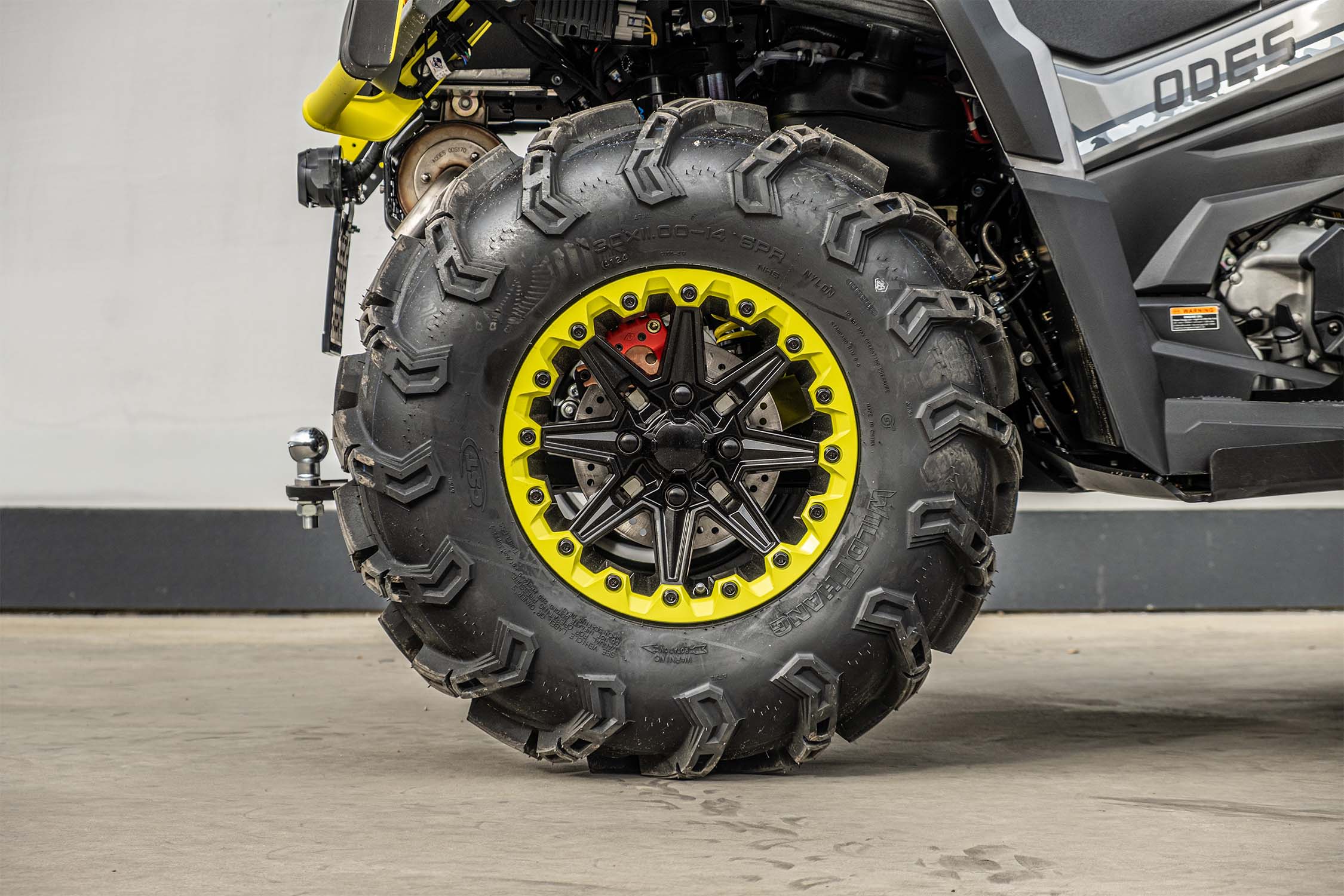 AODES Pathcross 1000S MUD PRO EPS V-Twin T3b KETURRATIS Pilkas/Geltonas