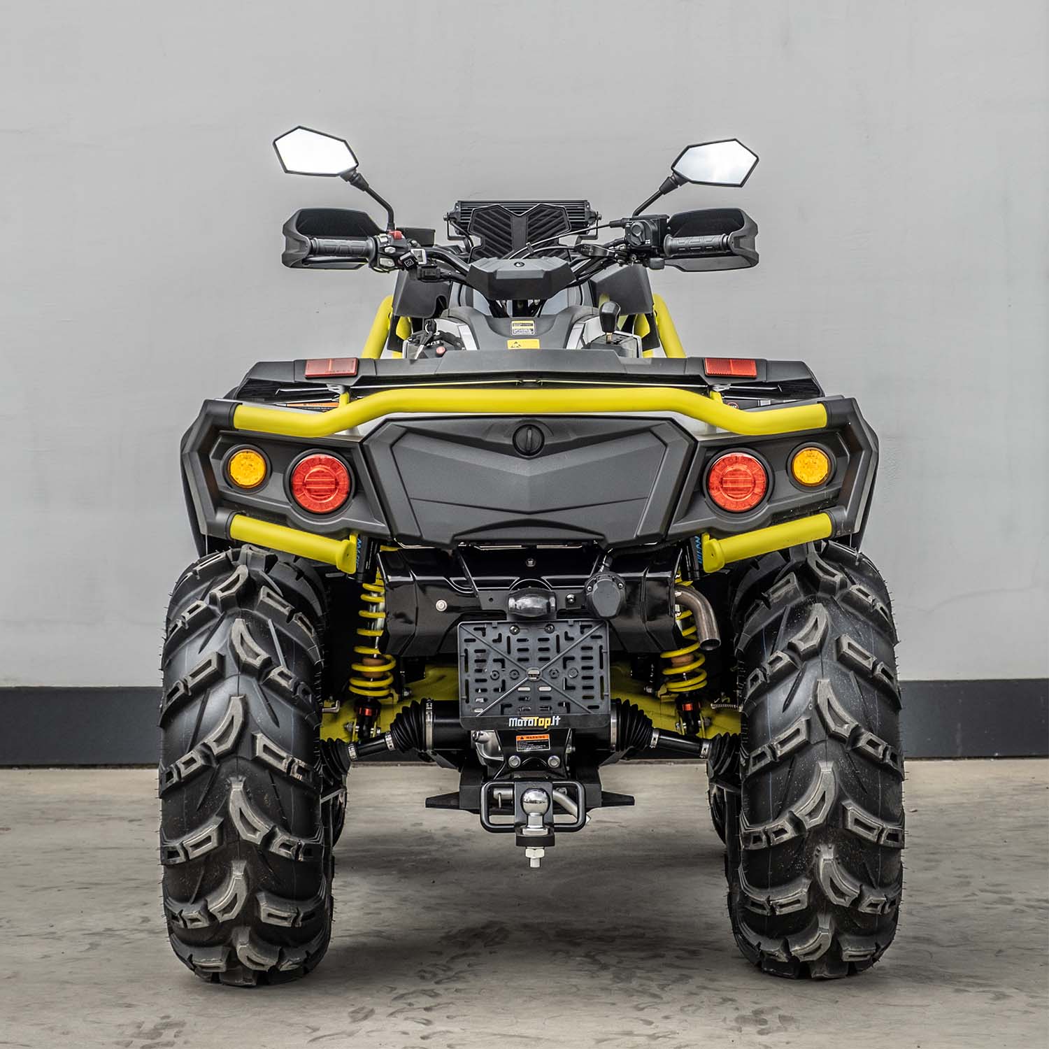 AODES Pathcross 1000S MUD PRO EPS V-Twin T3b KETURRATIS Pilkas/Geltonas