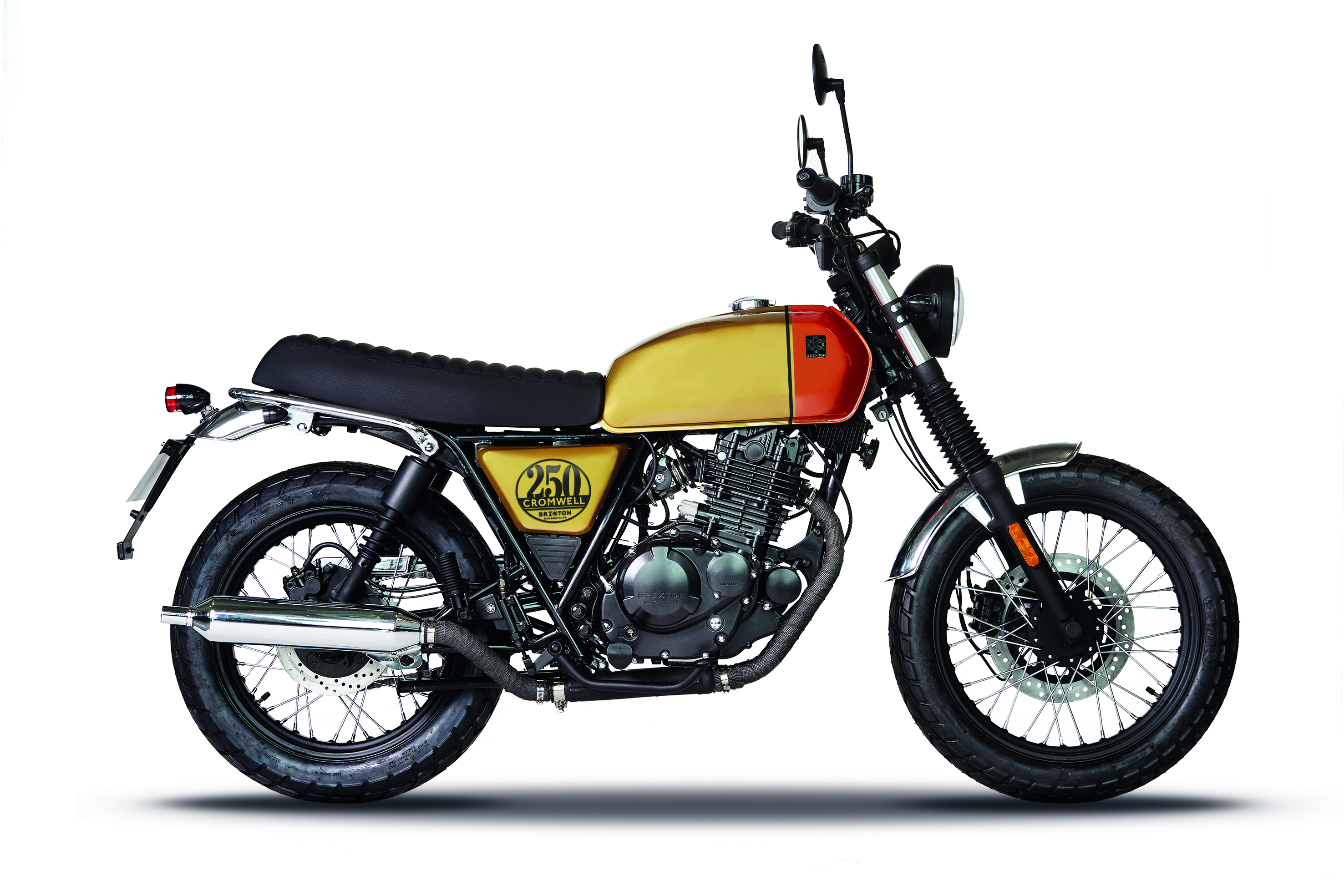 BRIXTON CROMWELL 250 ABS DESERT GOLD / CLOCKWORK ORANGE