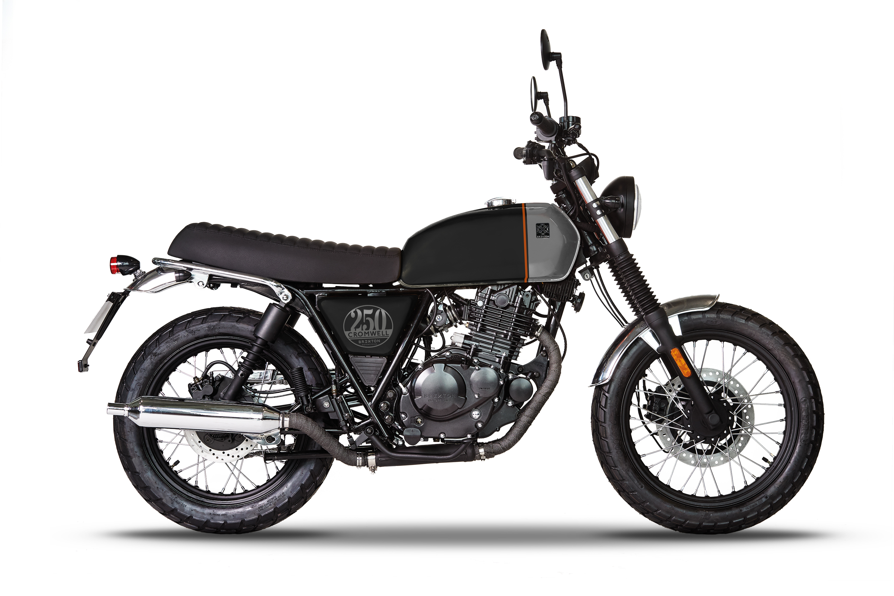 BRIXTON CROMWELL 250 ABS TITANIUM BLACK / STERLING GREY