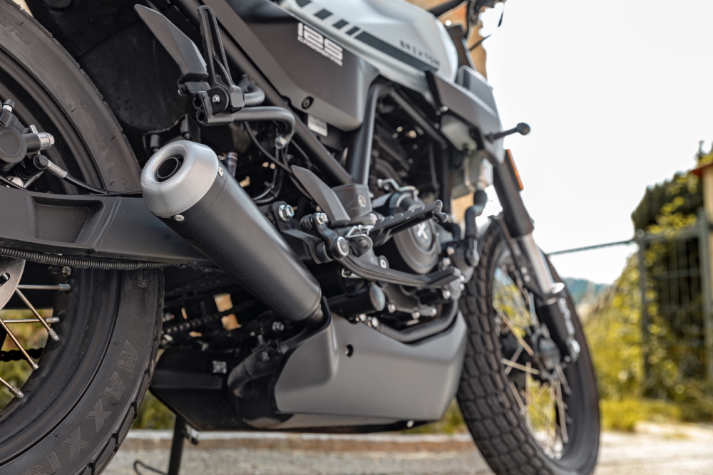 BRIXTON CROSSFIRE 125 LC ABS BULLET SILVER
